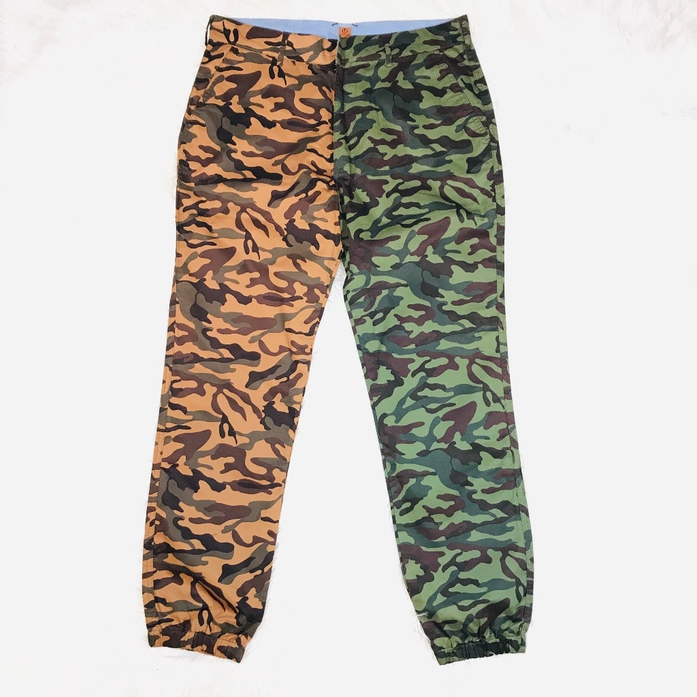 UNYFORME MENS CLOVER CAMOUFLAGE PANTS SIZE 34